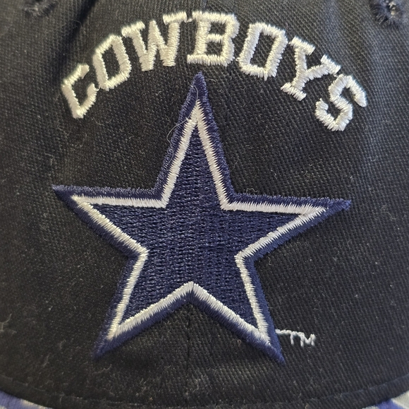 Vintage Dallas Cowboys Hat Cap Snap Back Mens One Size Multi NFL Football Zubaz - Picture 9 of 13